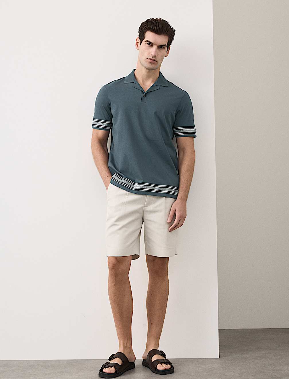 Pure Supima&reg; Cotton Embroidered Polo Shirt