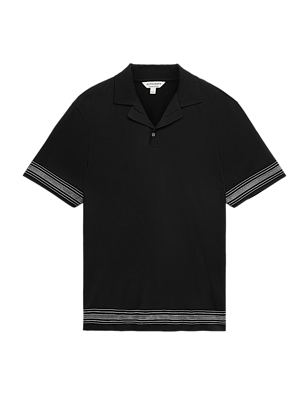 Pure Supima&reg; Cotton Embroidered Polo Shirt