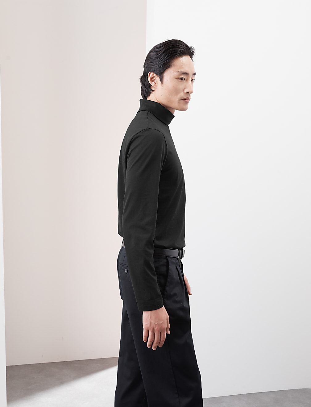 Pure Supima® Cotton Long Sleeve T-Shirt