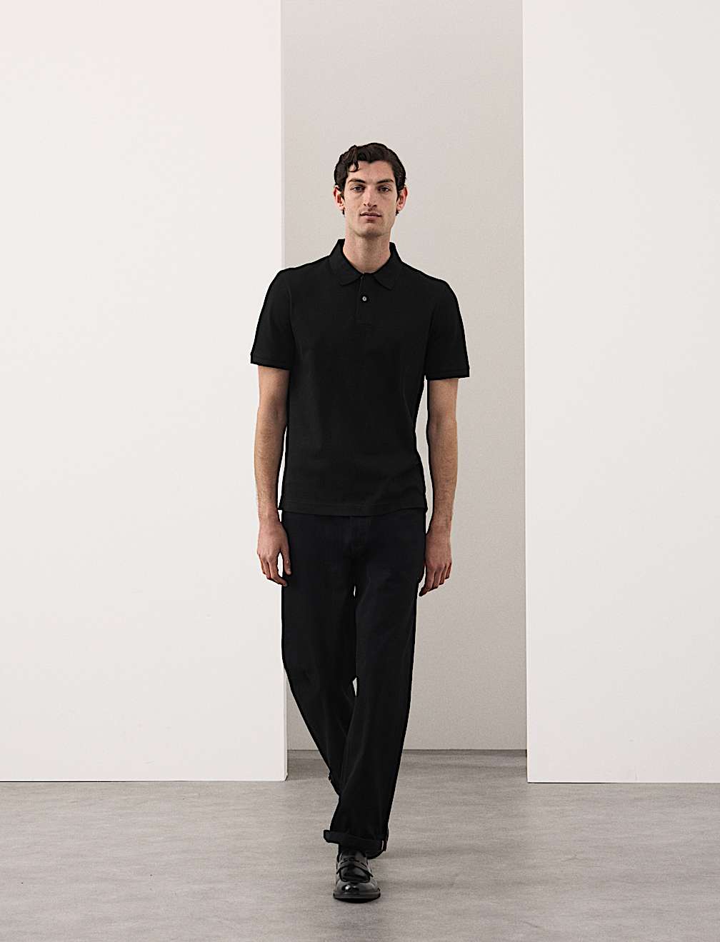 Fine Mercerised Cotton Pique Polo