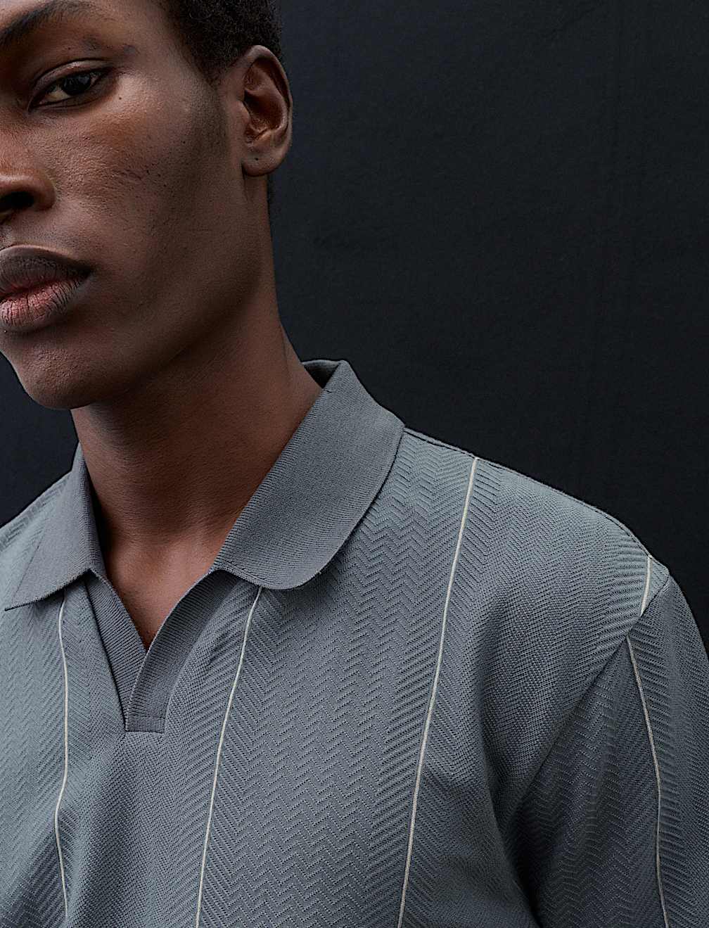 Supima&reg; Cotton Rich Striped Polo Shirt