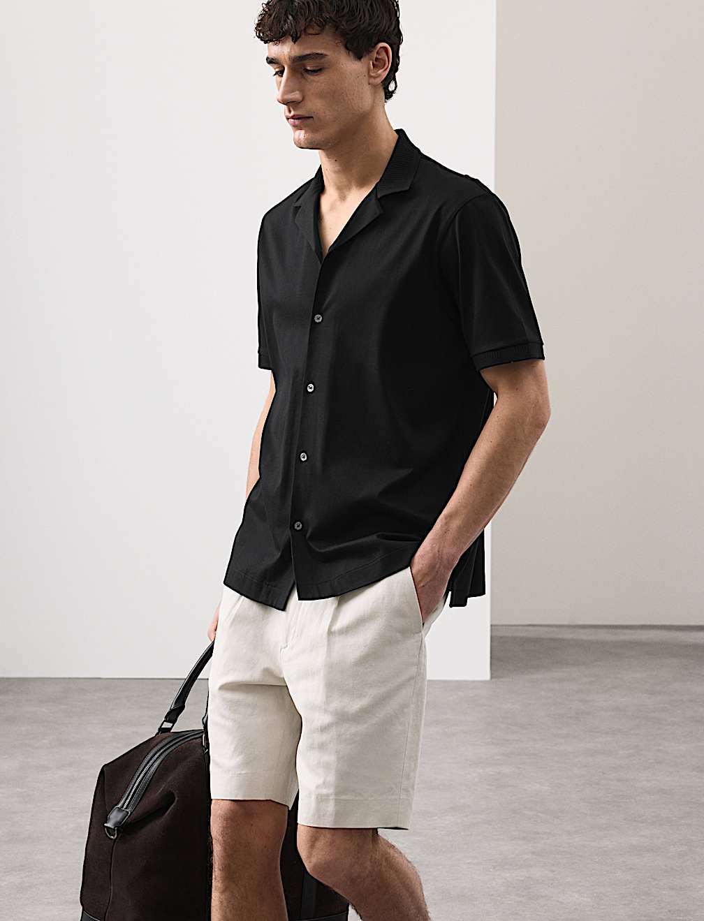 Regular Fit Pure Cotton Short Sleeve Shirt