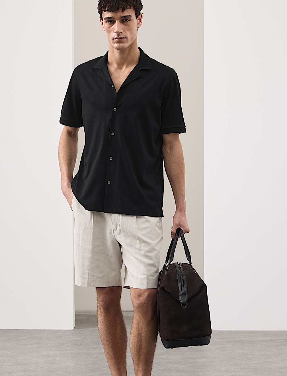 Regular Fit Pure Cotton Short Sleeve Shirt