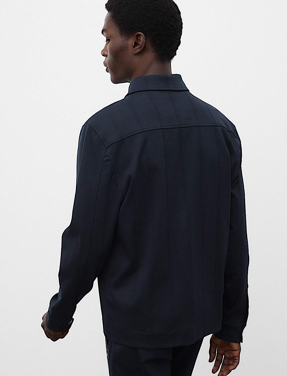 Pure Cotton Drop Needle Overshirt