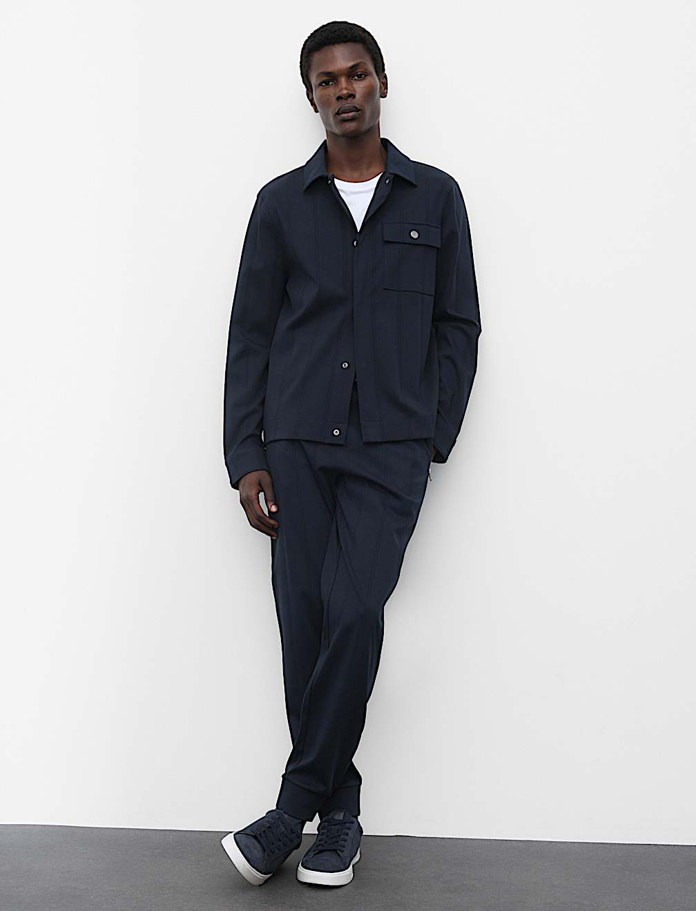 Pure Cotton Drop Needle Overshirt