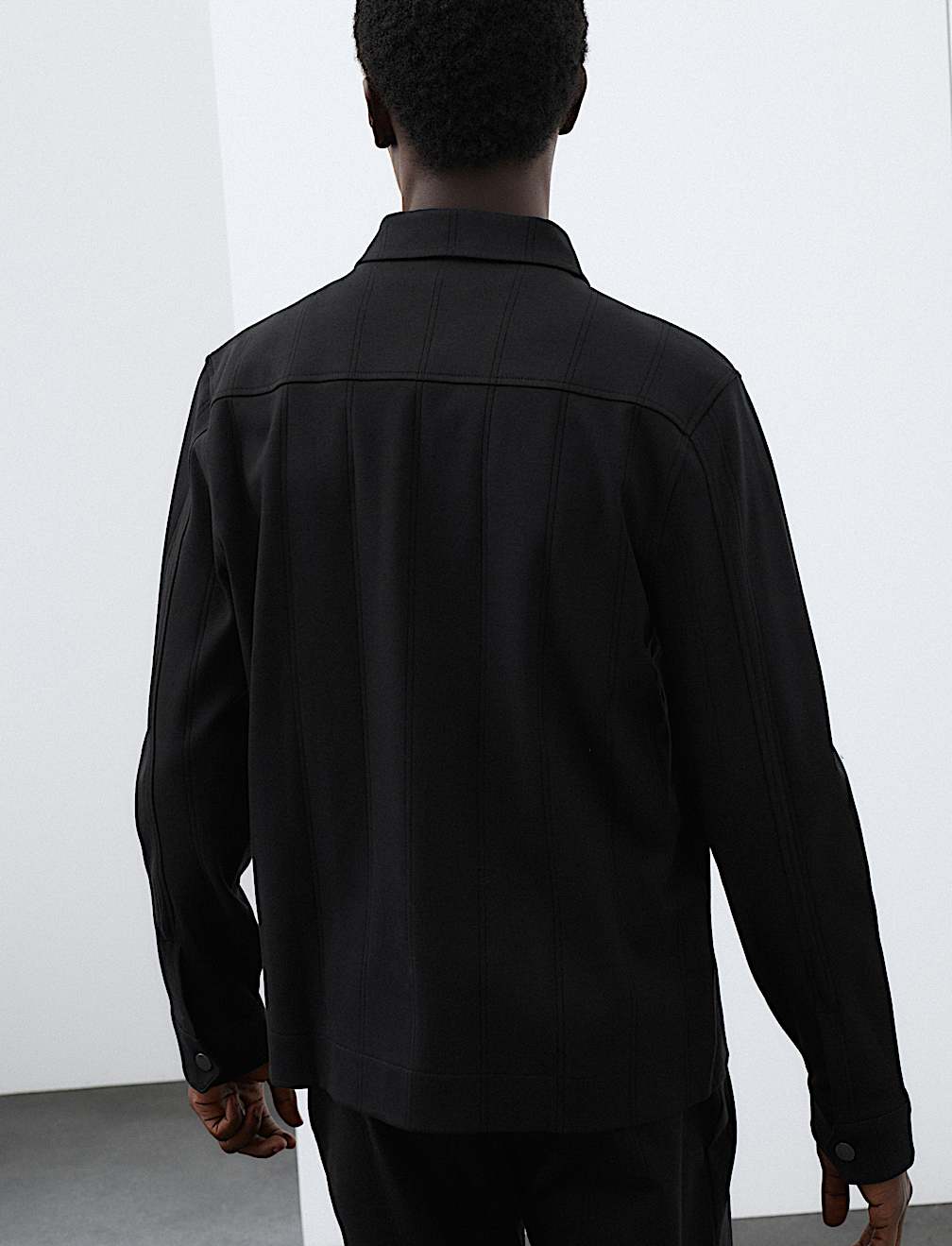 Pure Cotton Drop Needle Overshirt