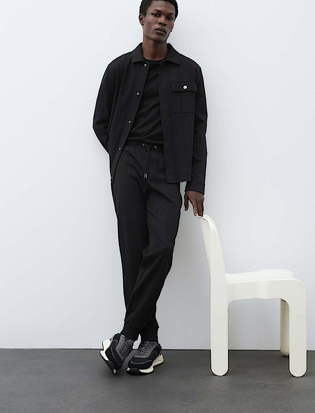 Pure Cotton Drop Needle Overshirt