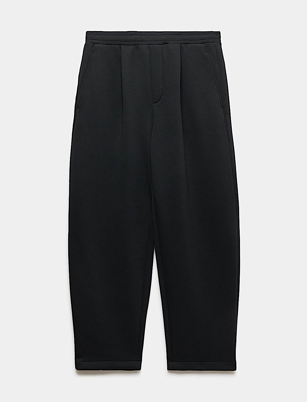 Barrel Leg Stretch Joggers