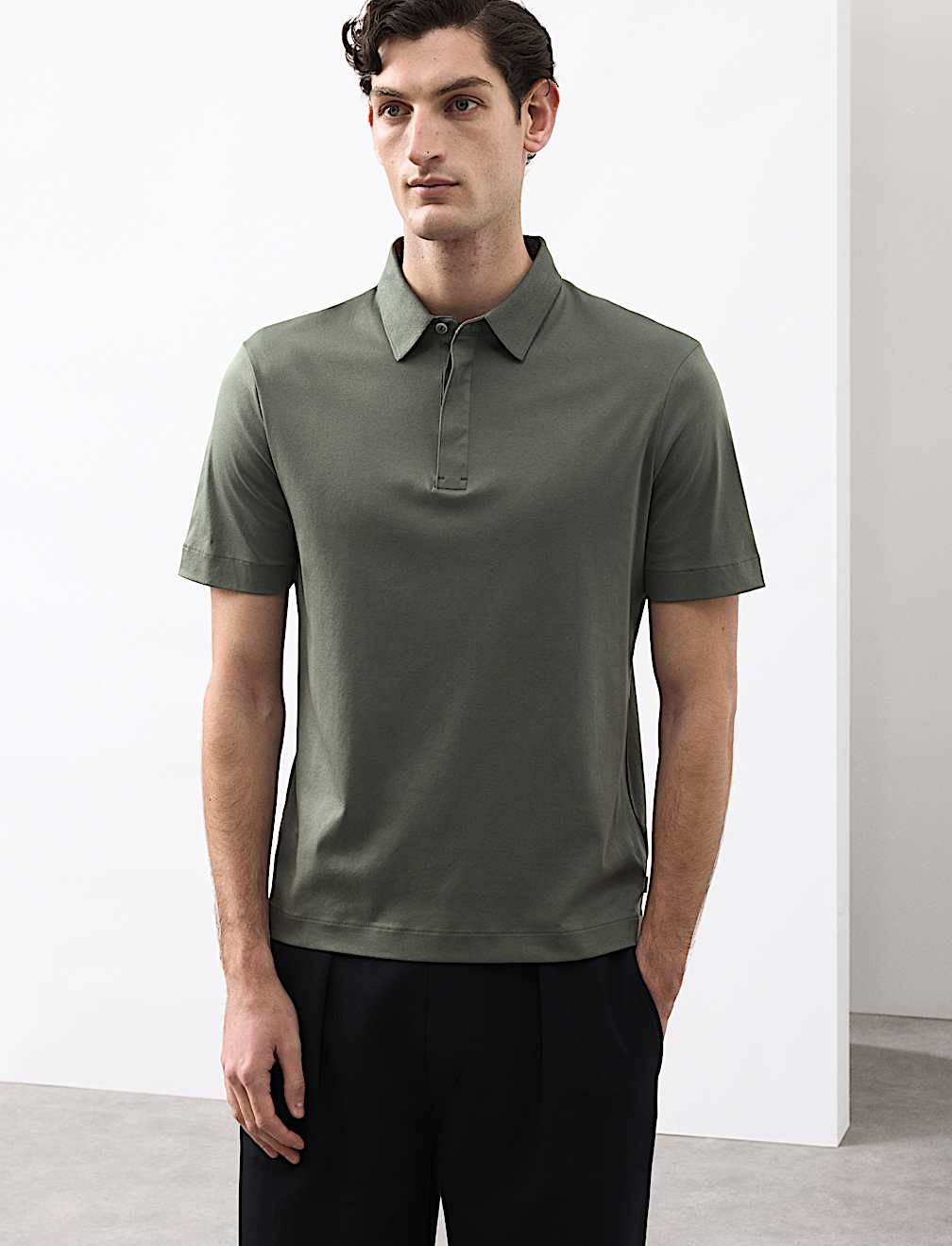 Pure Supima&reg; Cotton Polo Shirt