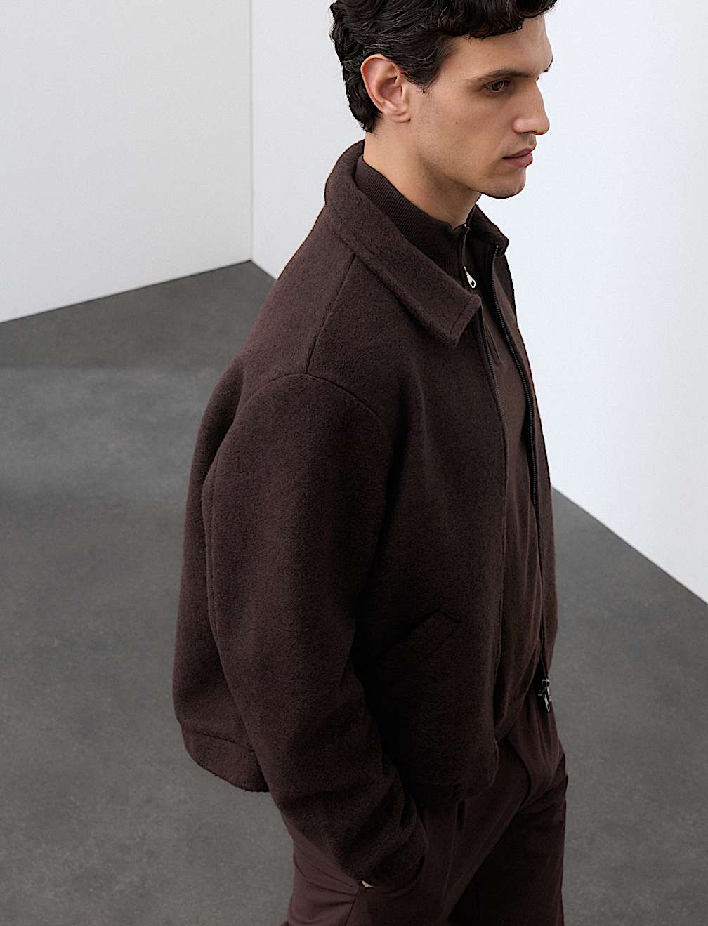 Fleece Zip Up Jacket