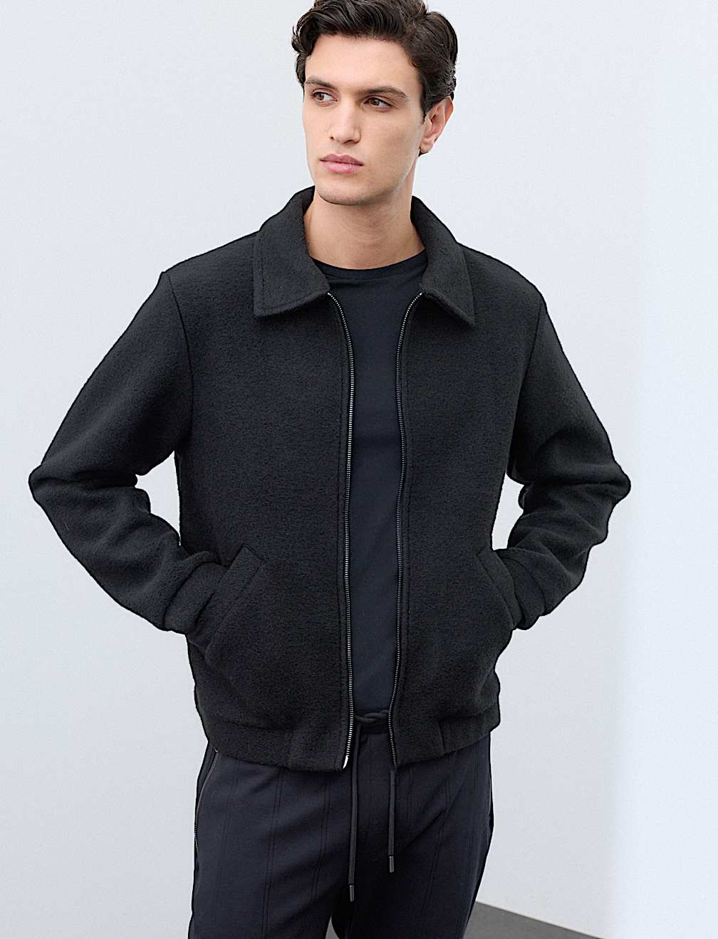 Fleece Zip Up Jacket