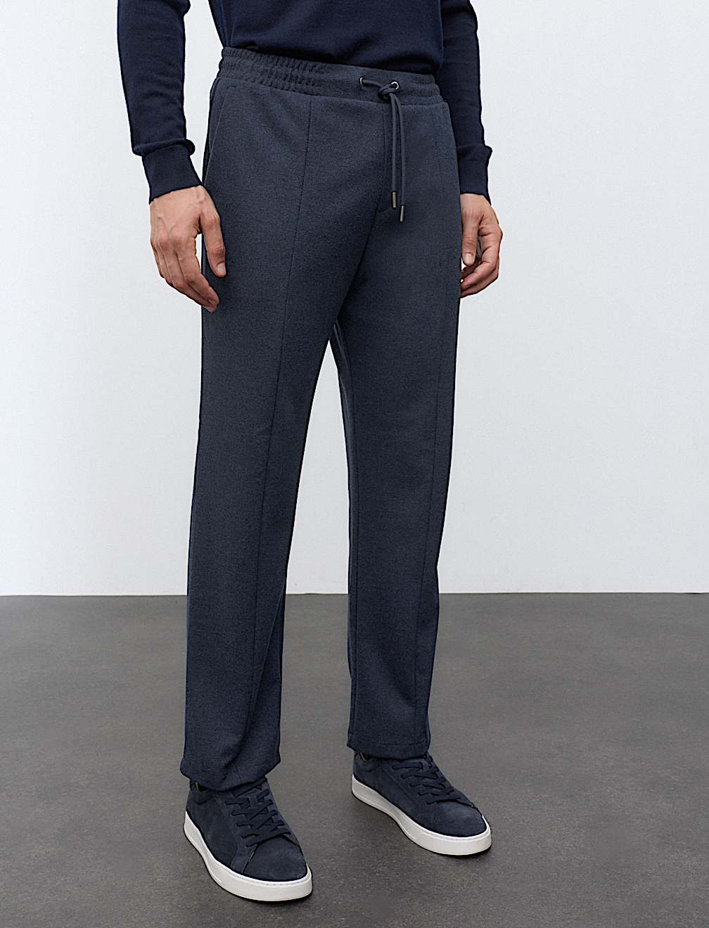 Elasticated Waist Joggers with Wool