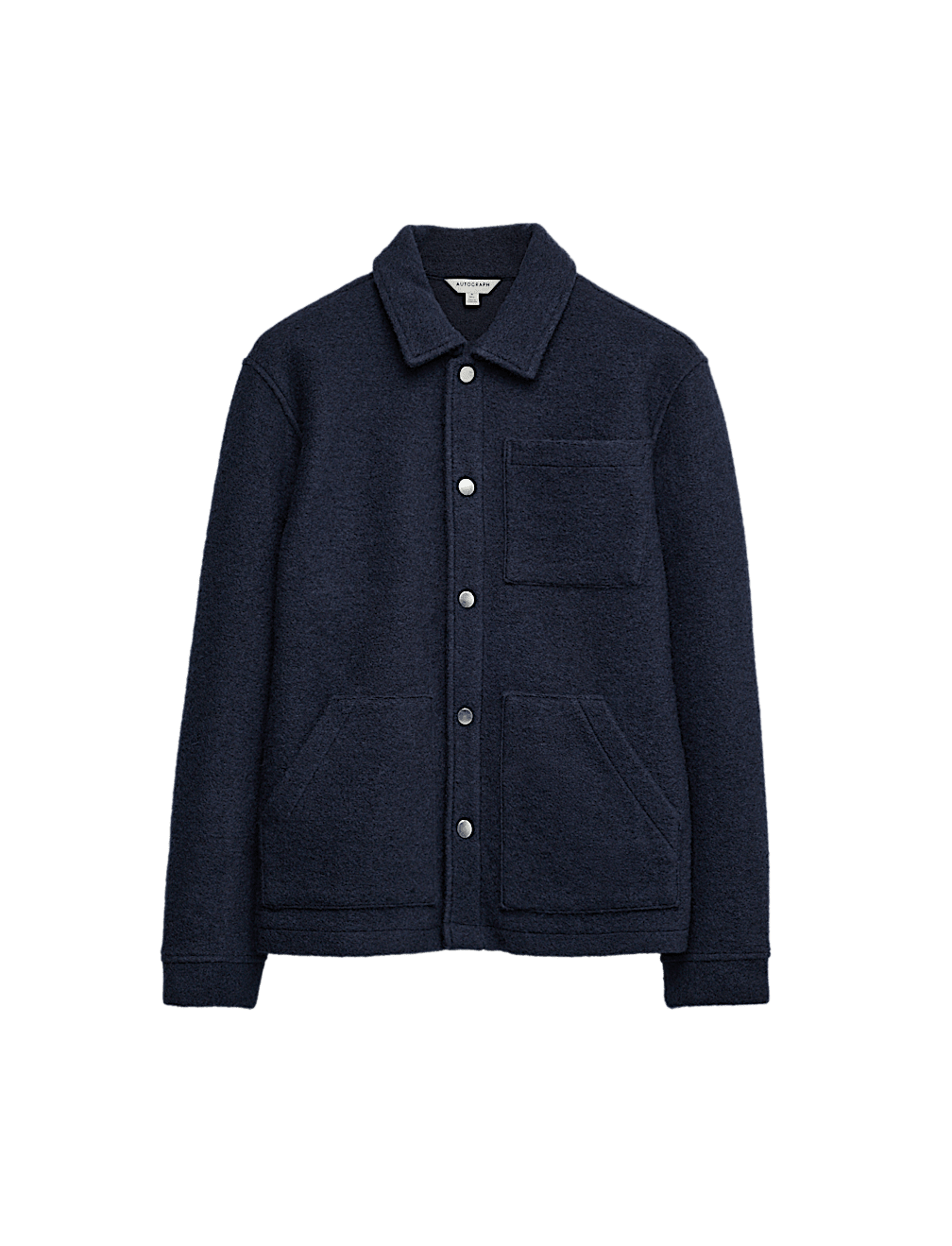 Wool Blend 3 Pocket Fleece Jacket