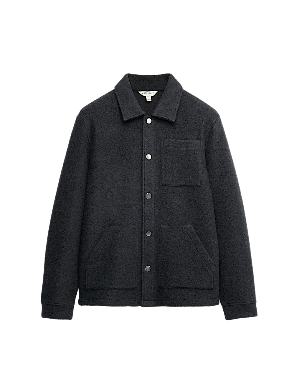 Wool Blend 3 Pocket Fleece Jacket