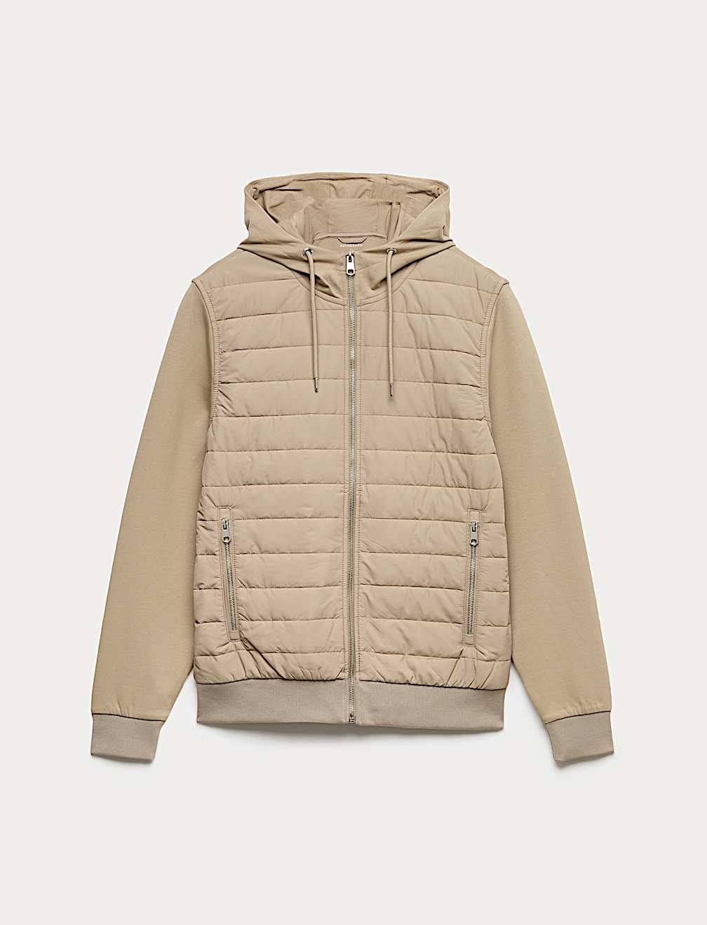 Cotton Rich Zip Up Hooded Jacket with Stormwear&trade;