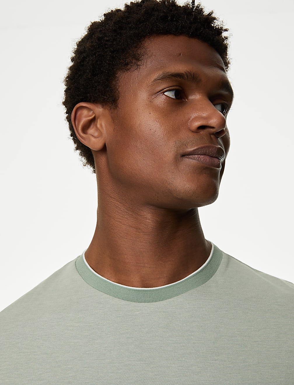 Pure Cotton Striped T-Shirt