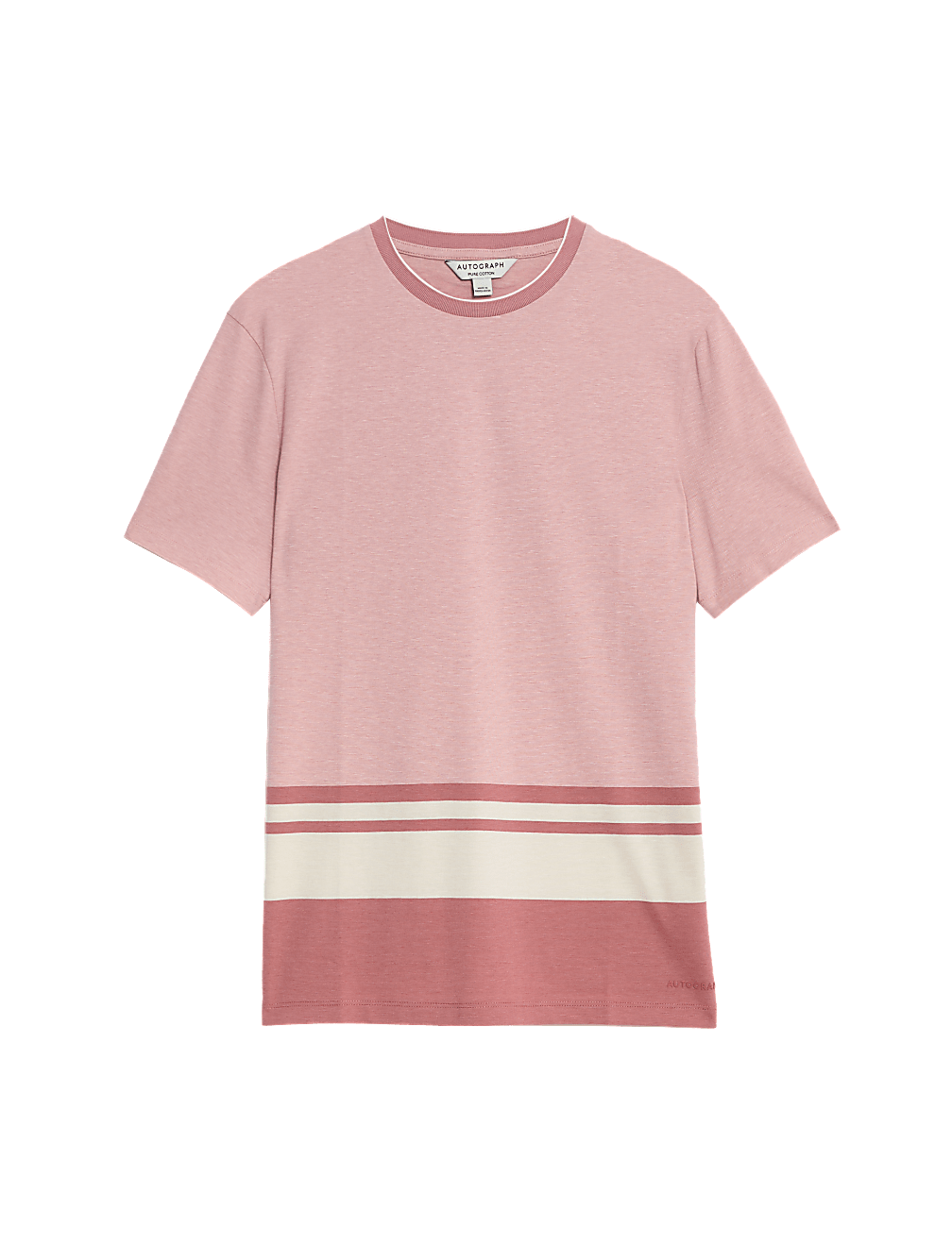 Pure Cotton Striped T-Shirt