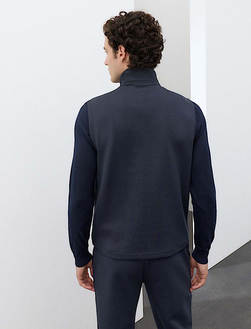 Regular Fit Cotton Rich Hybrid Gilet