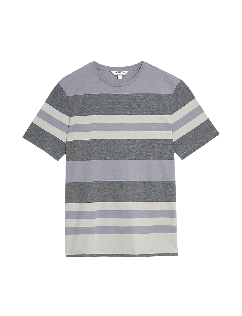 Pure Cotton Striped T-Shirt