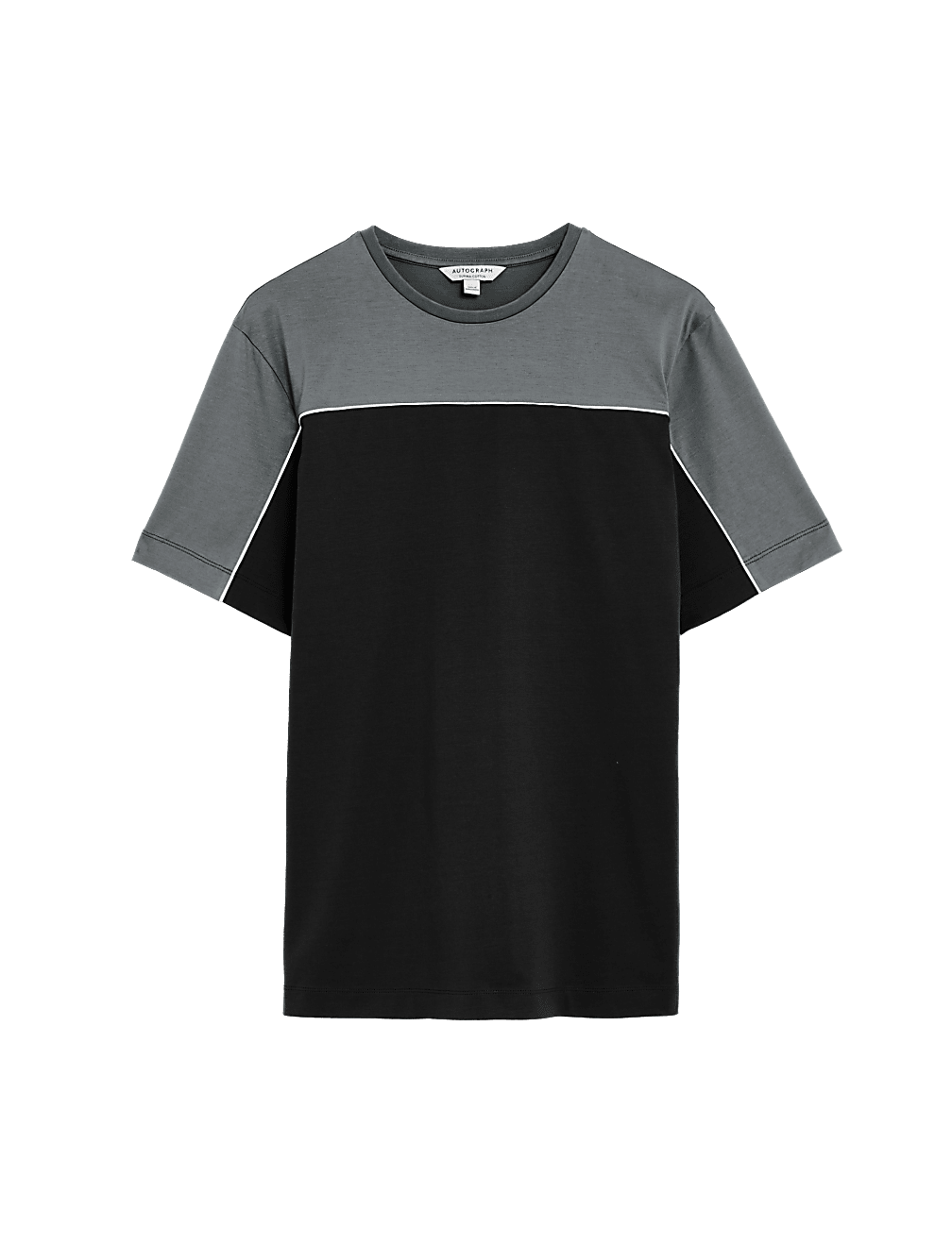Pure Supima® CottonColour Block T-Shirt
