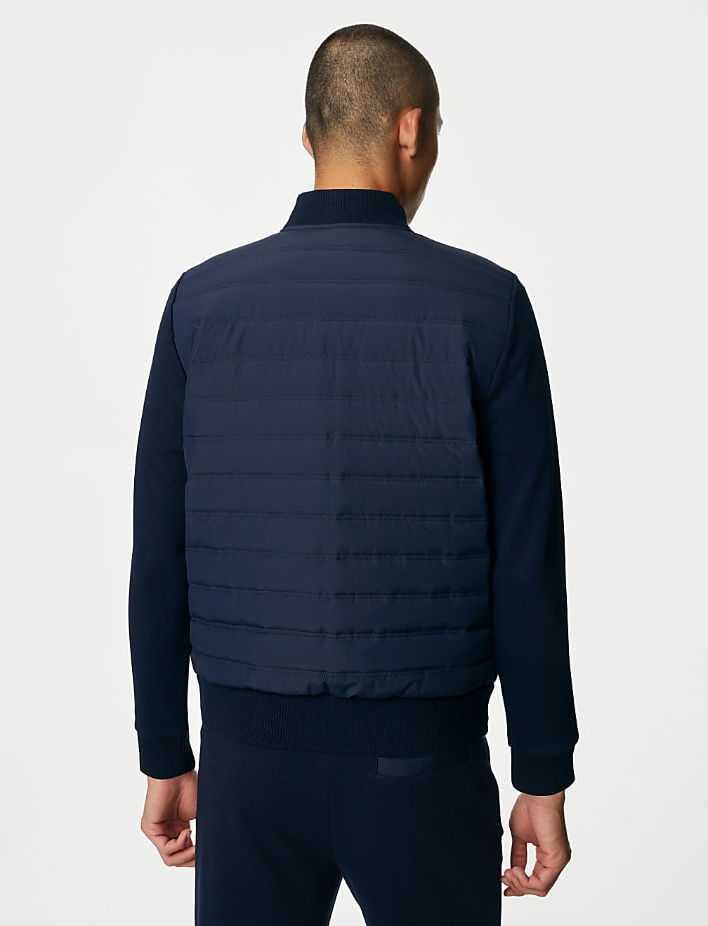 Quilted Bomber Jacket