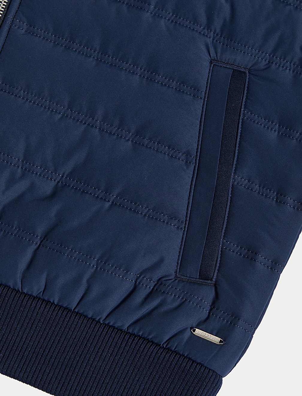 Quilted Bomber Jacket