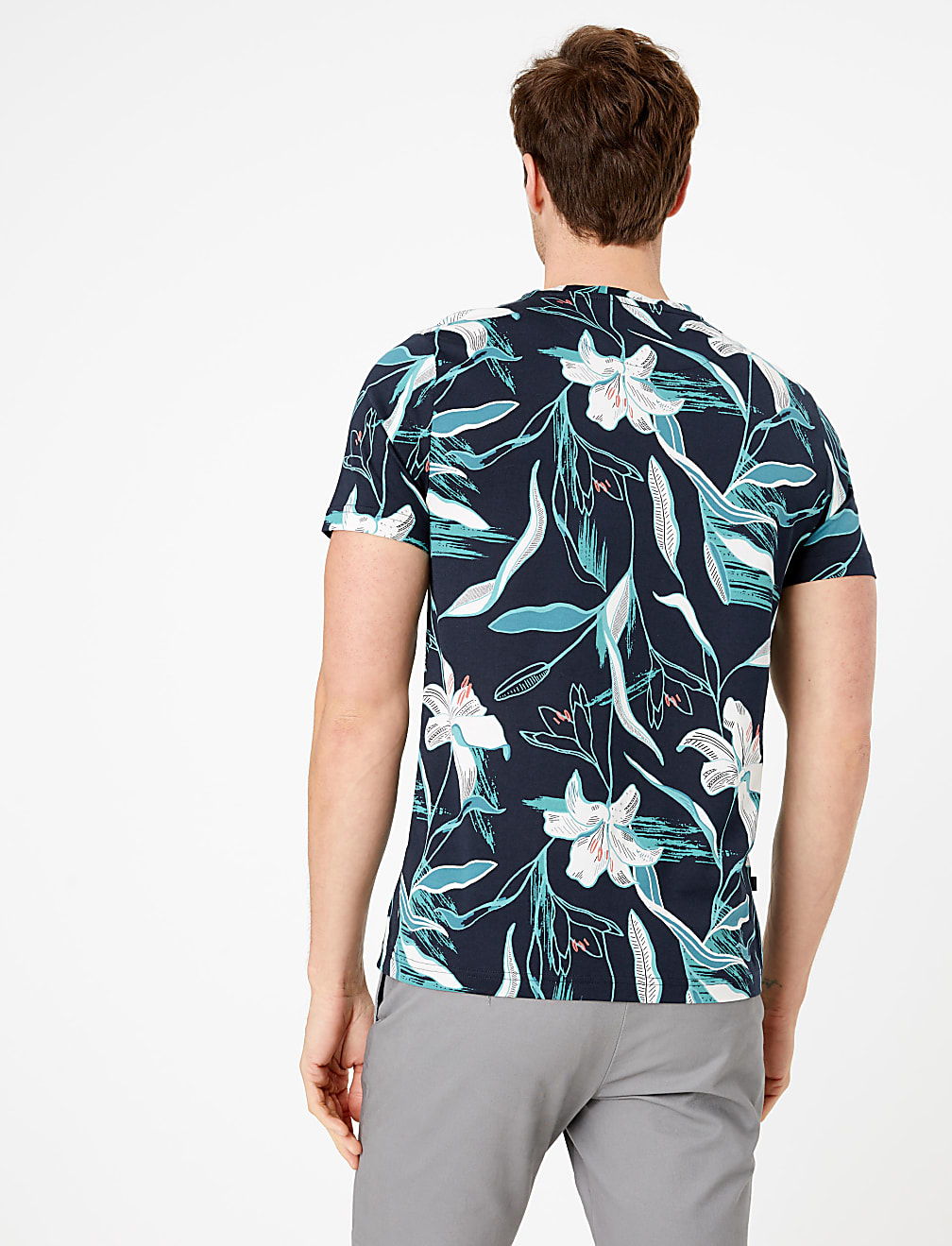 Premium Cotton Slim Fit Print T-Shirt