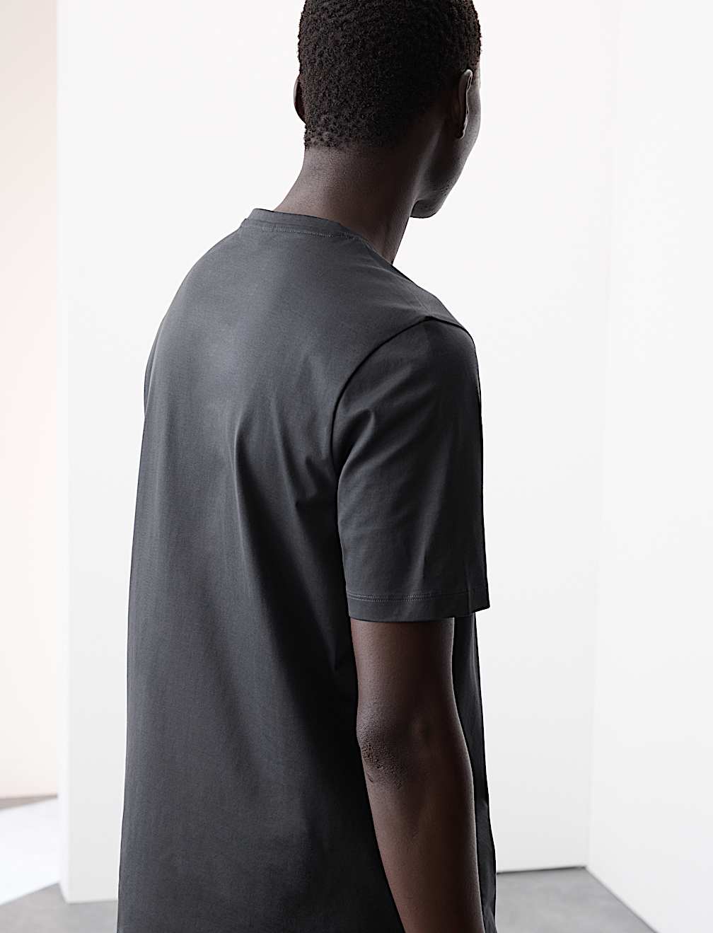 Pure Supima® Cotton Performance Crew Neck T-shirt