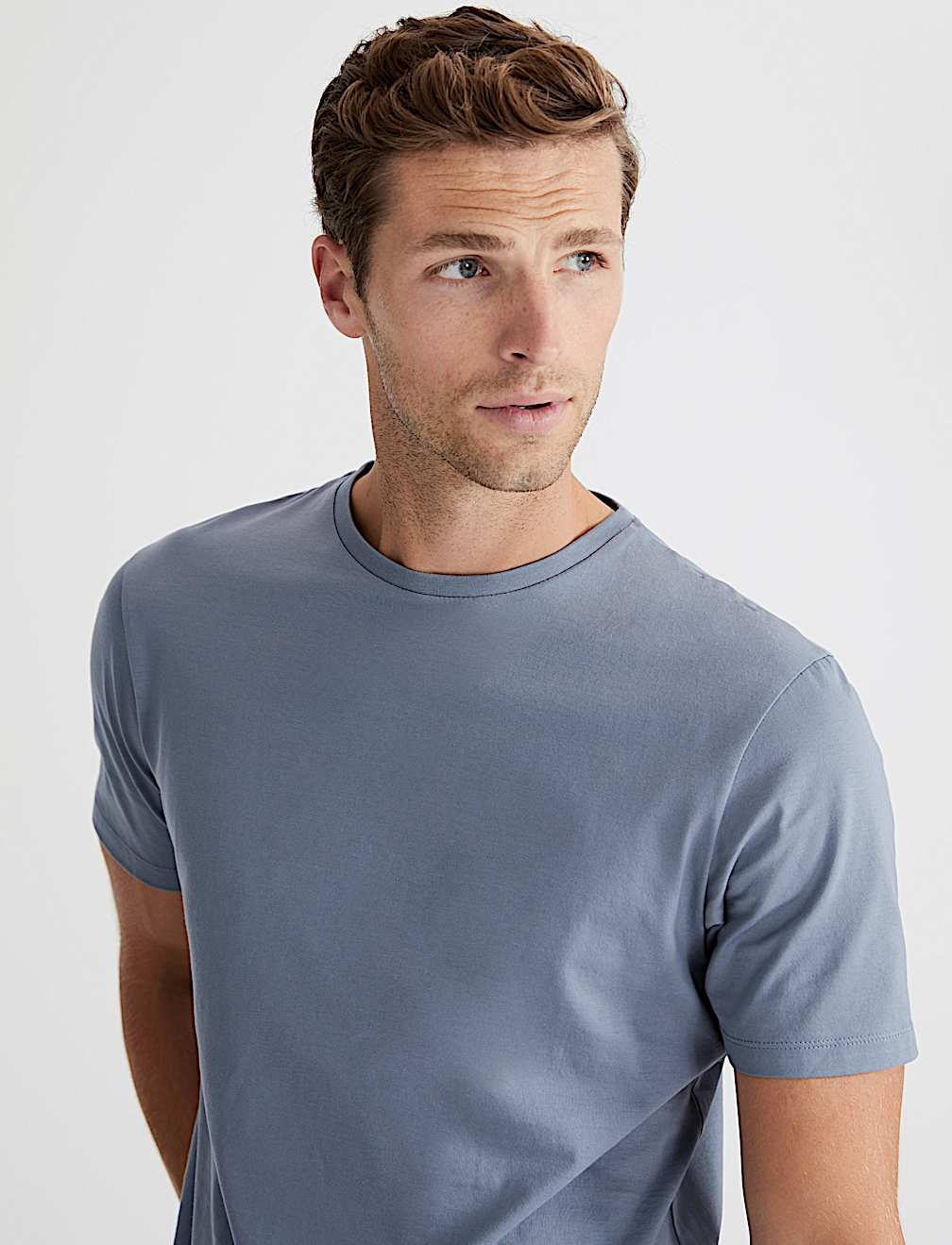 Pure Supima® Cotton Crew Neck T-shirt
