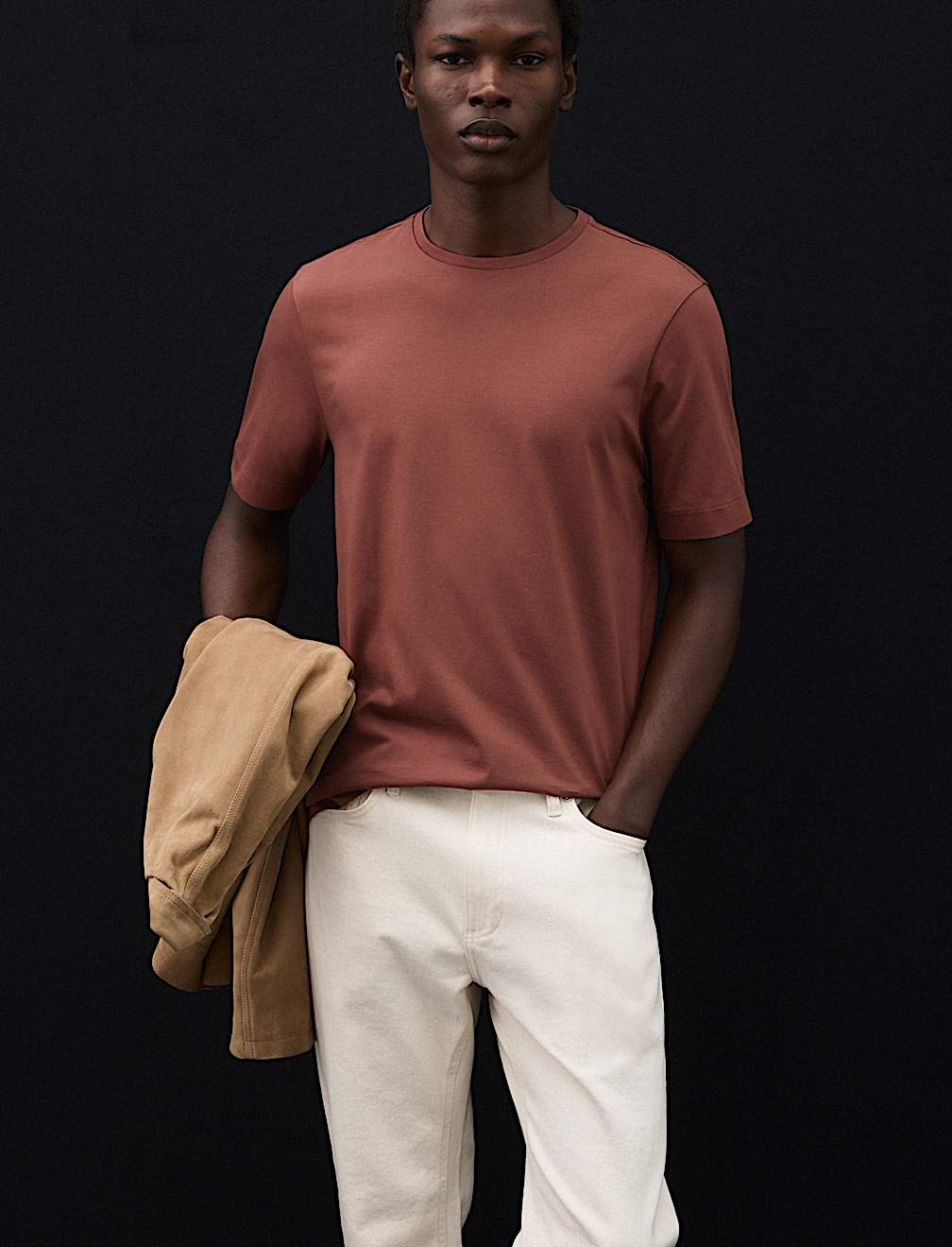 Pure Supima&reg; Cotton Performance Crew Neck T-shirt