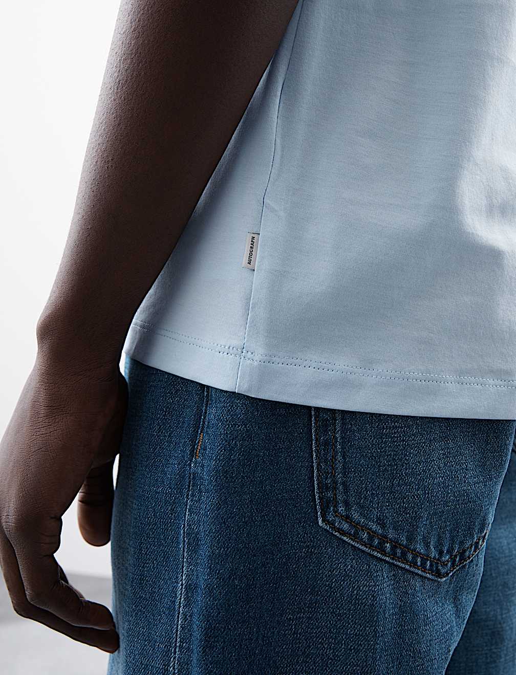 Pure Supima&reg; Cotton Performance Crew Neck T-shirt