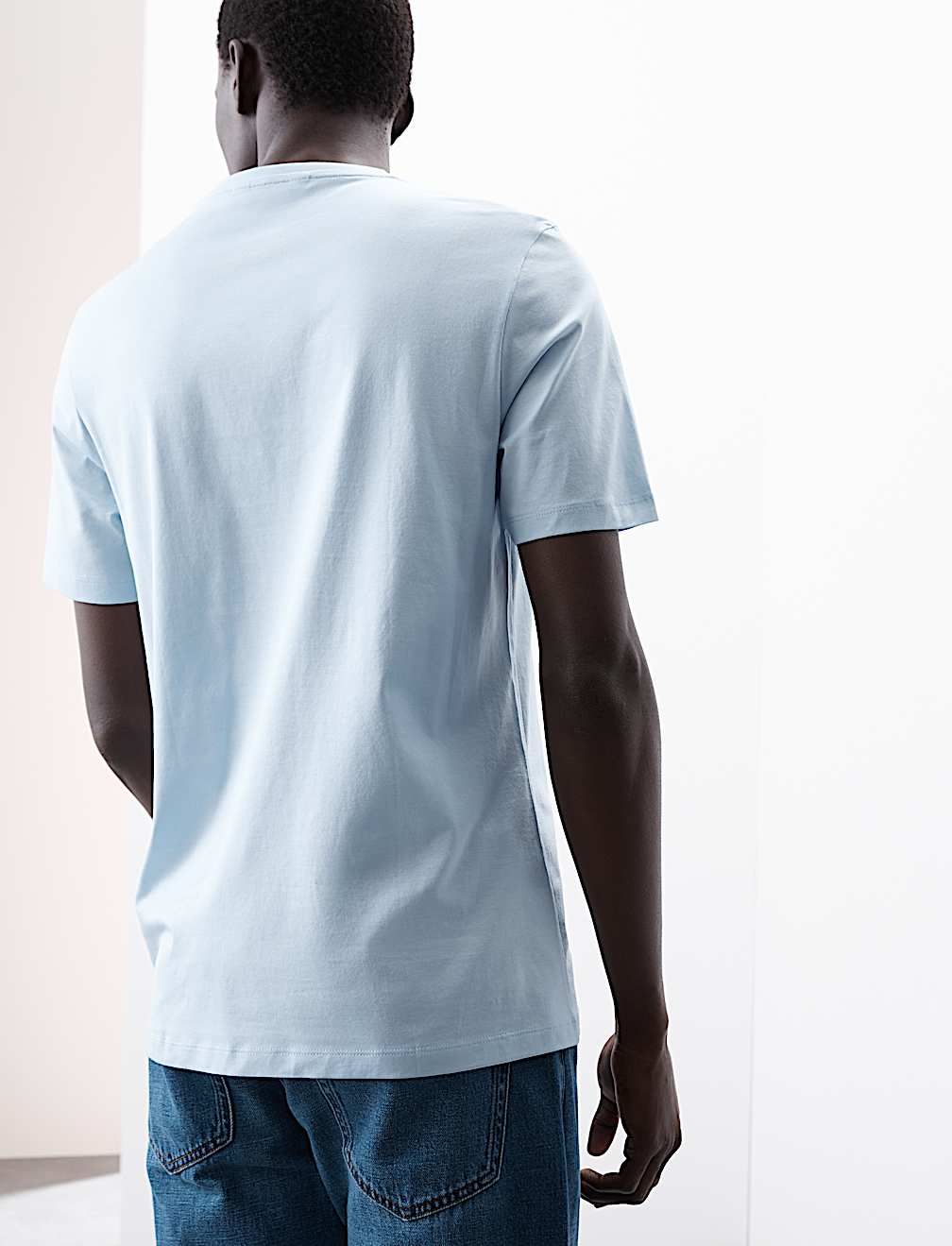 Pure Supima&reg; Cotton Performance Crew Neck T-shirt