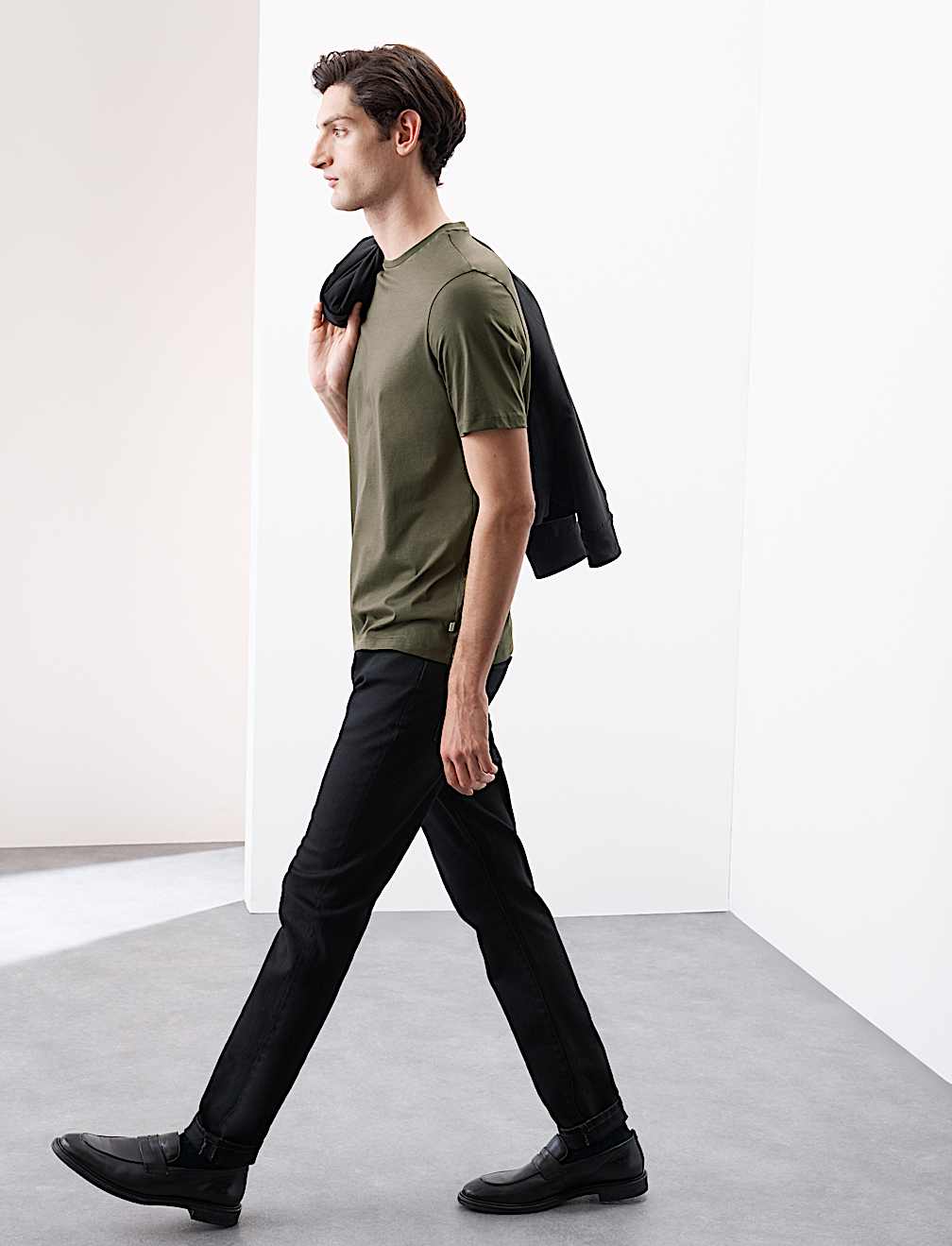 Pure Supima® Cotton Performance Crew Neck T-shirt