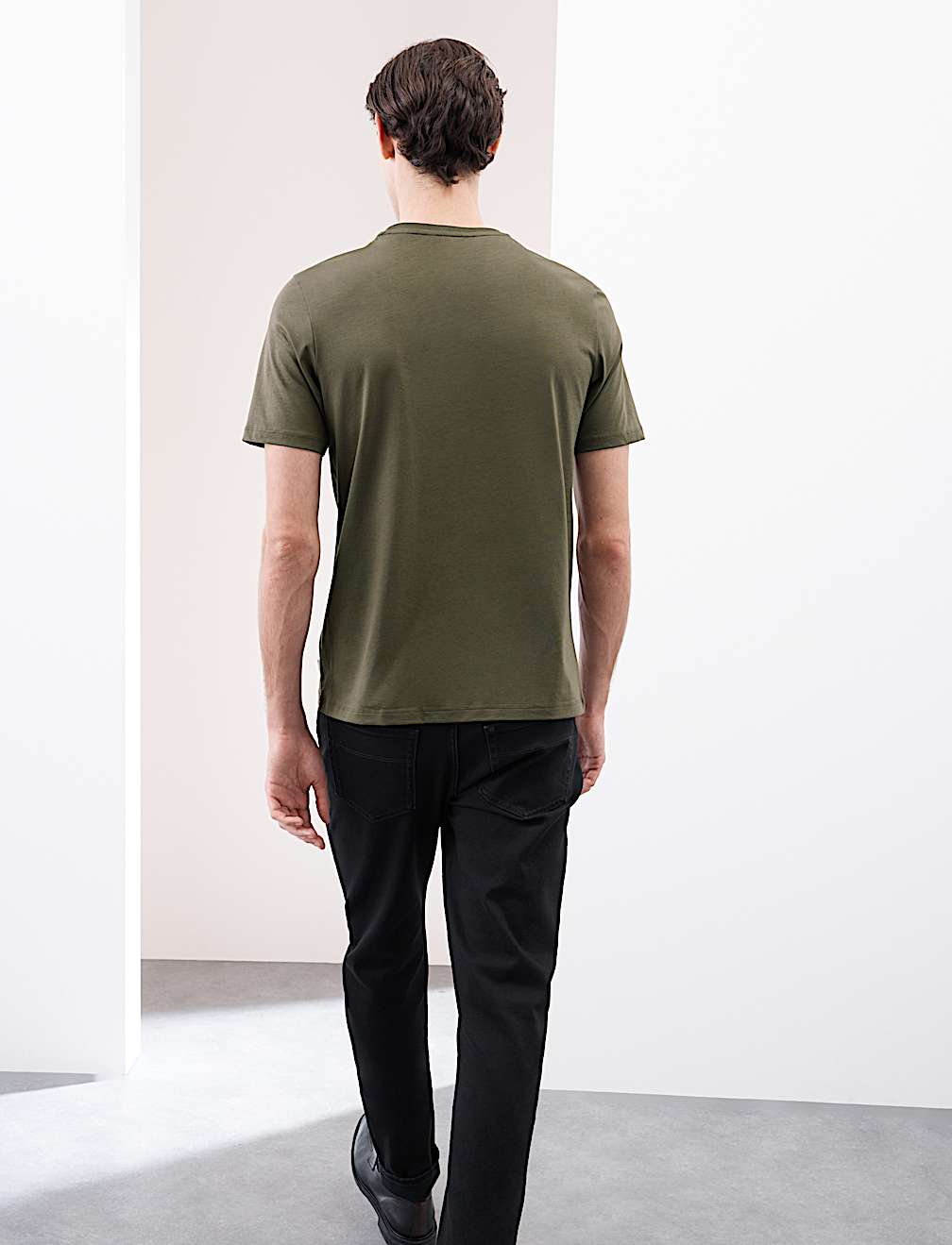 Pure Supima® Cotton Performance Crew Neck T-shirt