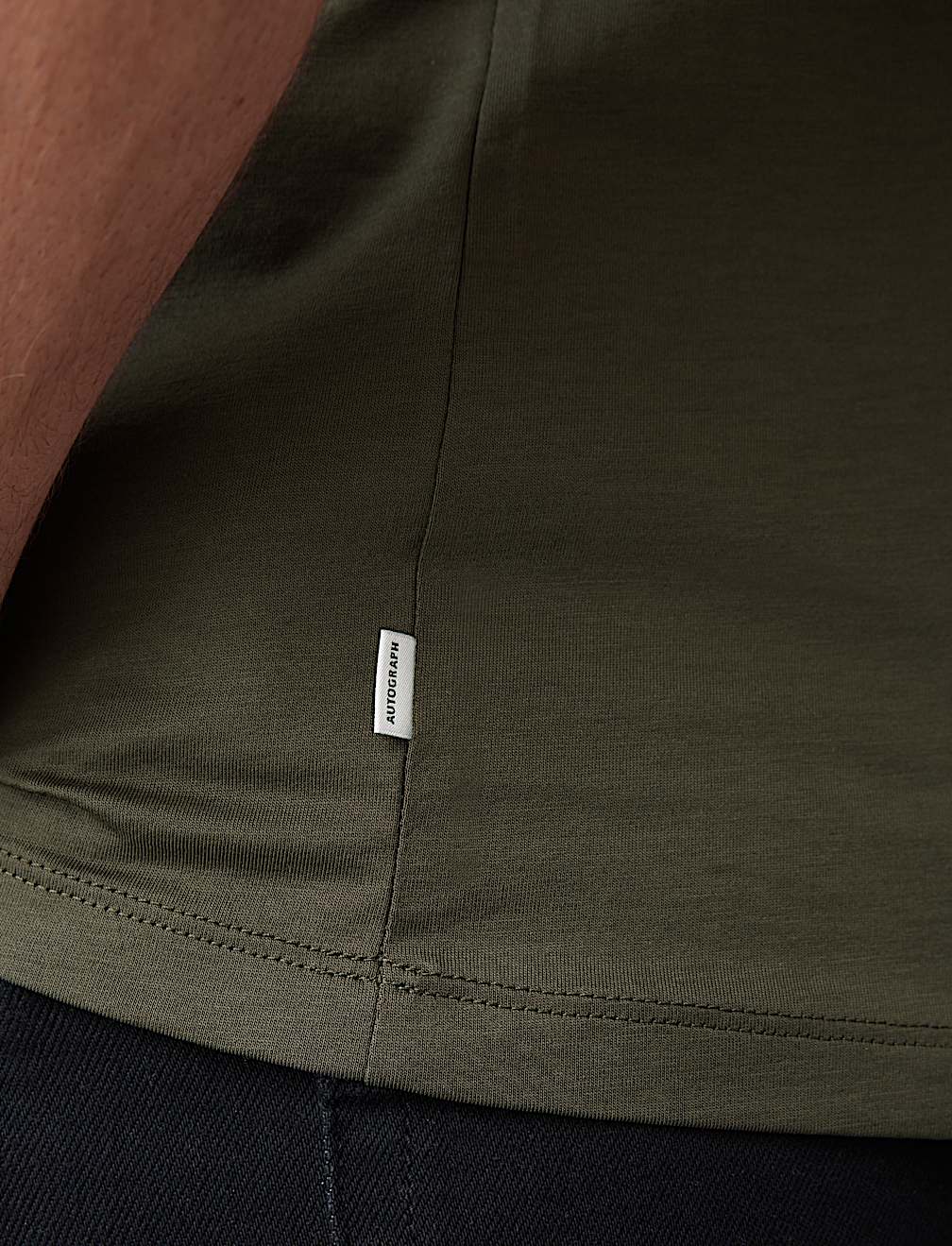 Pure Supima® Cotton Performance Crew Neck T-shirt