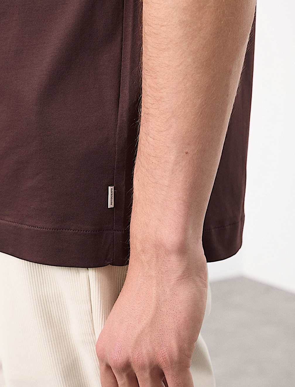 Pure Supima&reg; Cotton Performance Crew Neck T-shirt