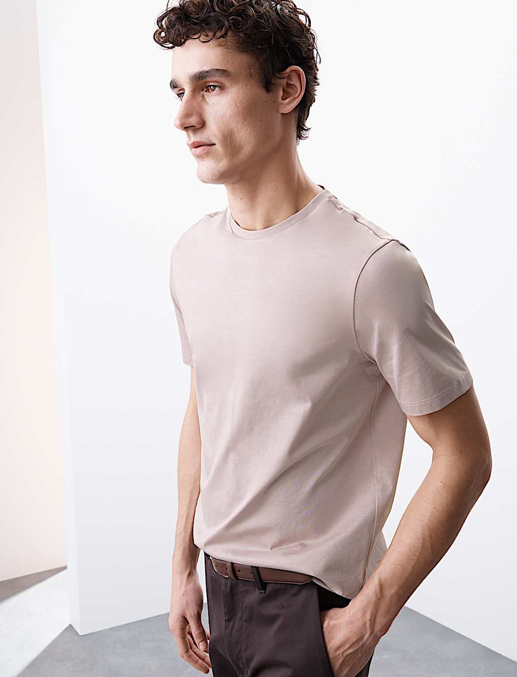 Pure Supima® Cotton Crew Neck T-shirt