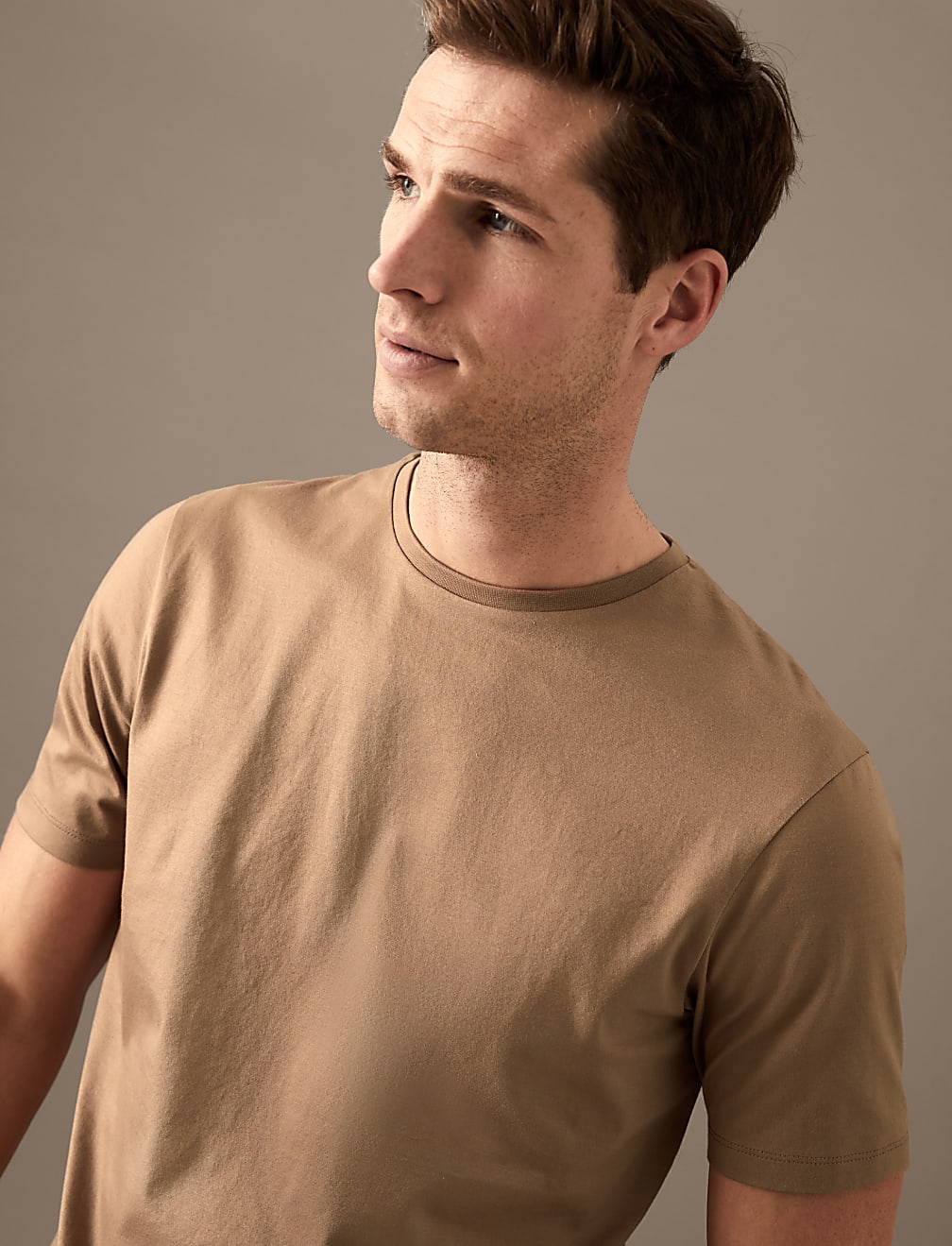 Pure Supima® Cotton Crew Neck T-shirt