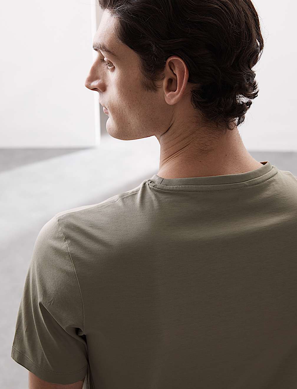 Pure Supima&reg; Cotton Performance Crew Neck T-shirt