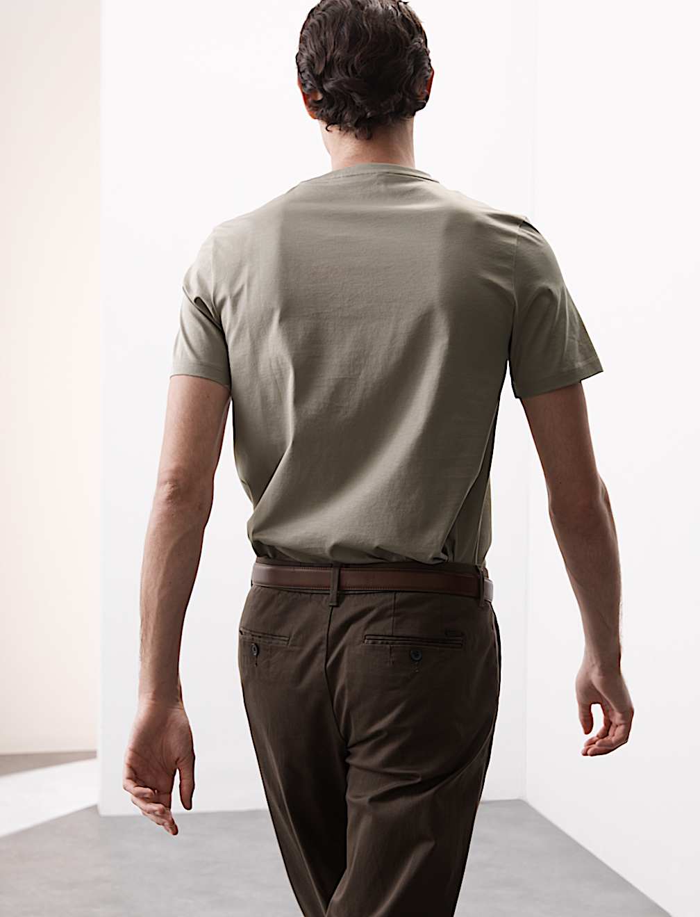 Pure Supima&reg; Cotton Performance Crew Neck T-shirt