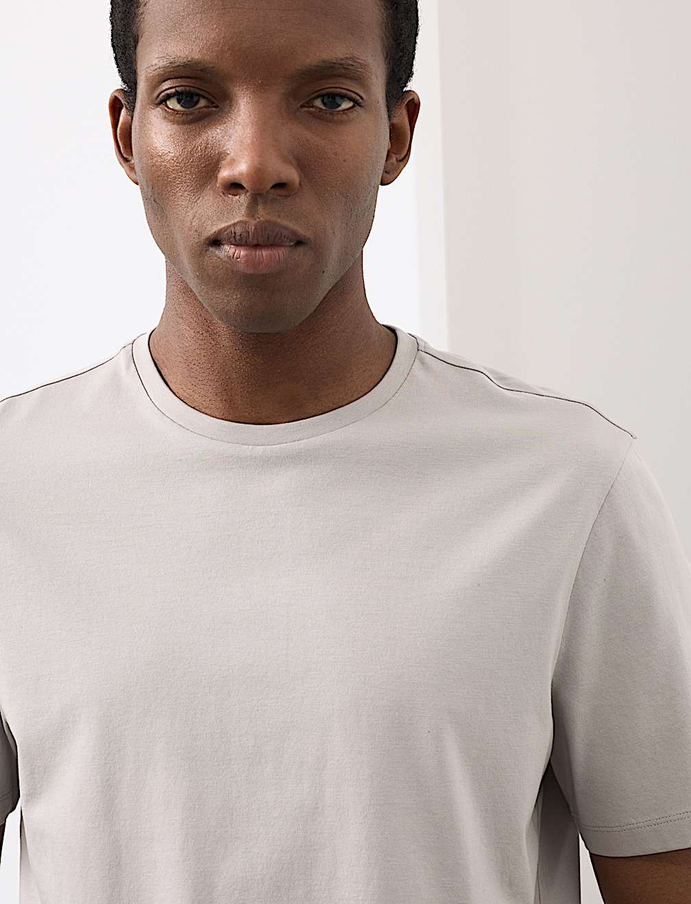 Pure Supima&reg; Cotton Performance Crew Neck T-shirt