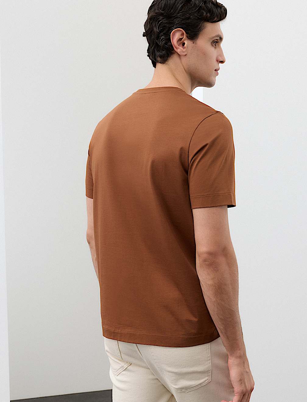 Pure Supima&reg; Cotton Performance Crew Neck T-shirt
