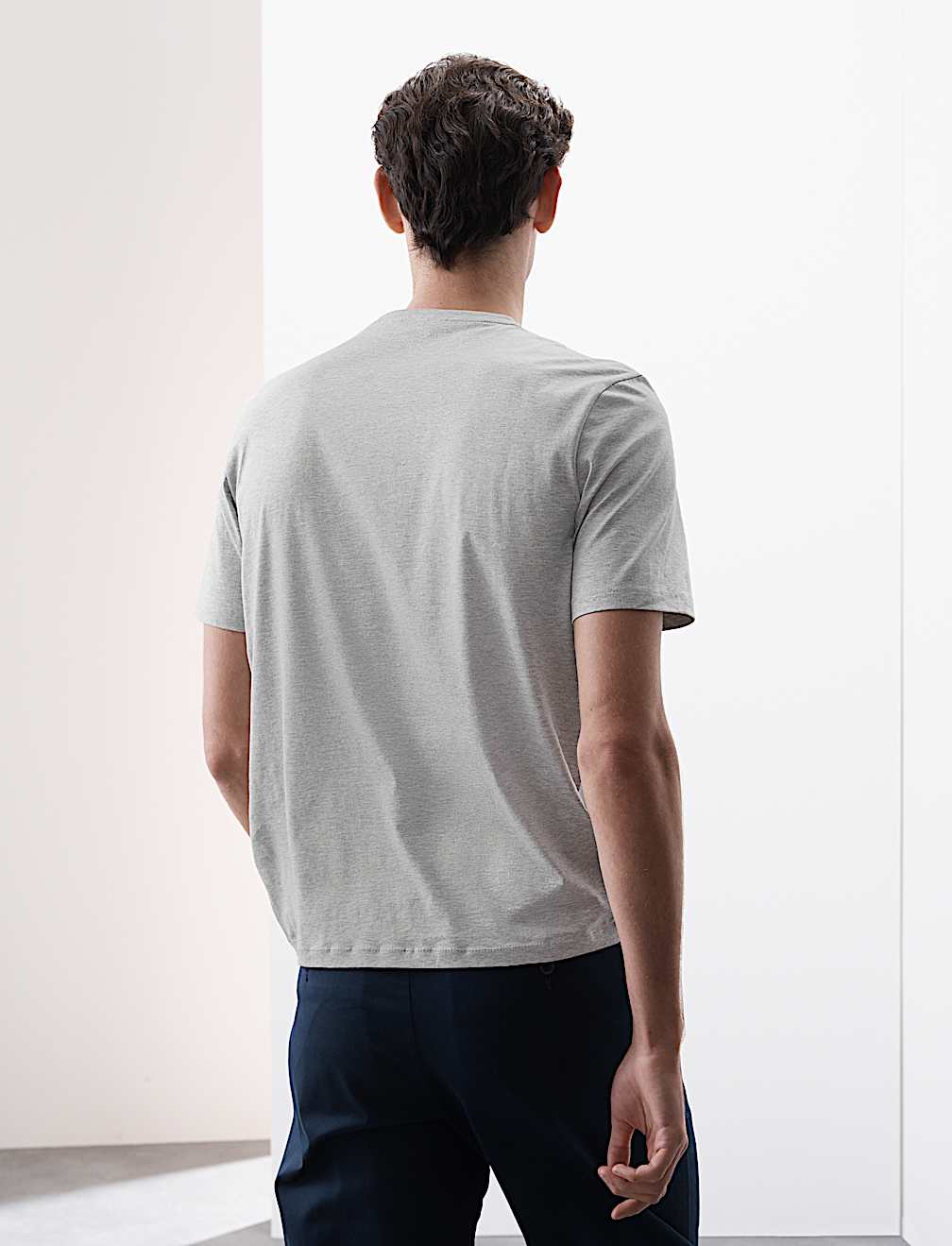 Pure Supima&reg; Cotton Performance Crew Neck T-shirt