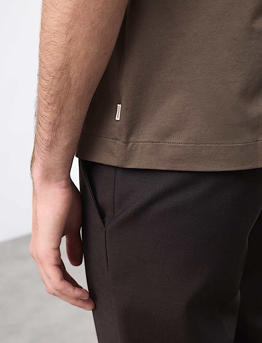 Pure Supima&reg; Cotton Performance Crew Neck T-shirt