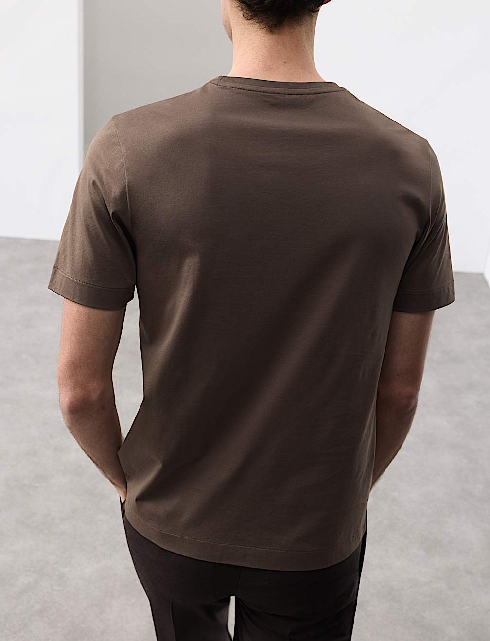 Pure Supima&reg; Cotton Performance Crew Neck T-shirt