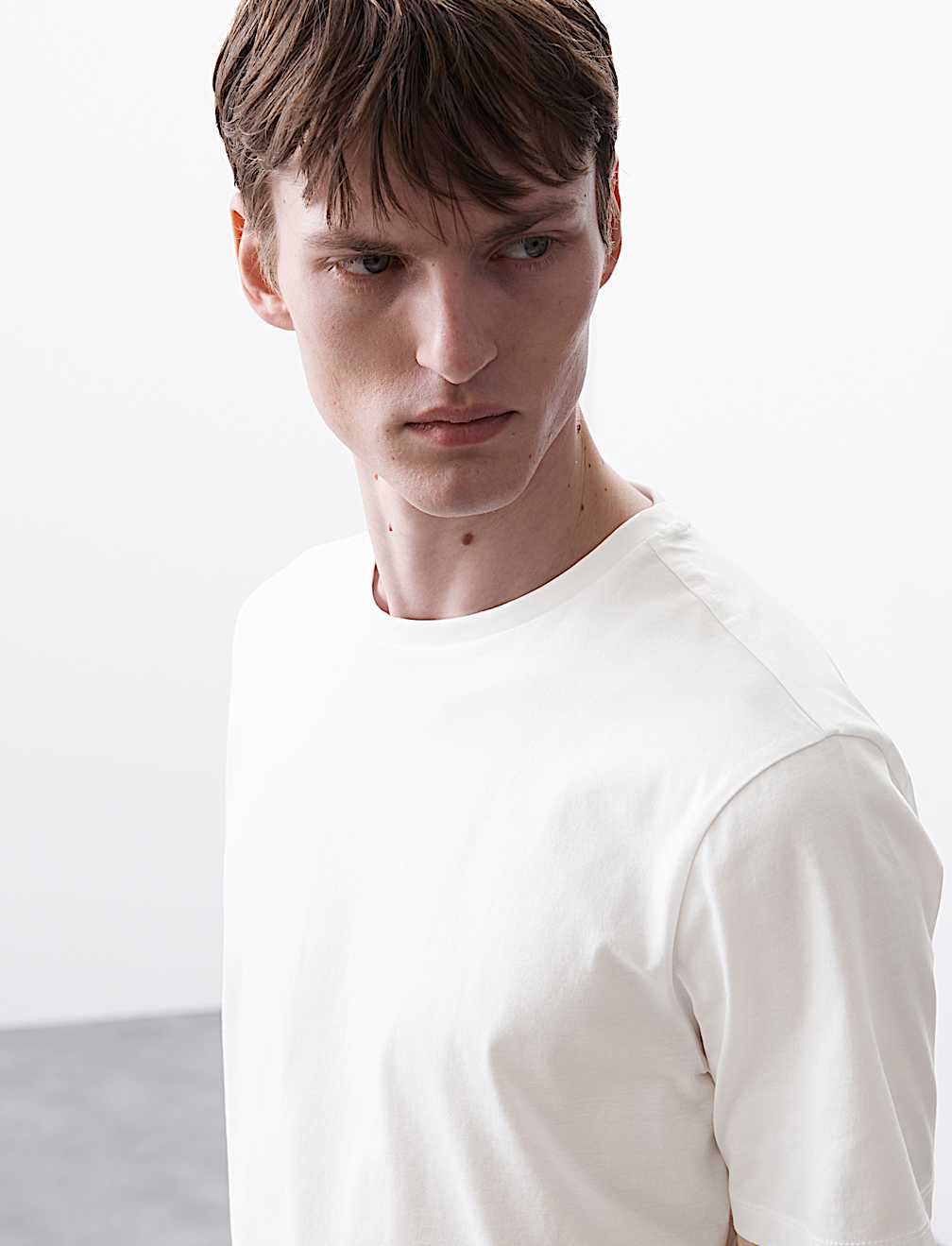 Pure Supima® Cotton Crew Neck T-shirt