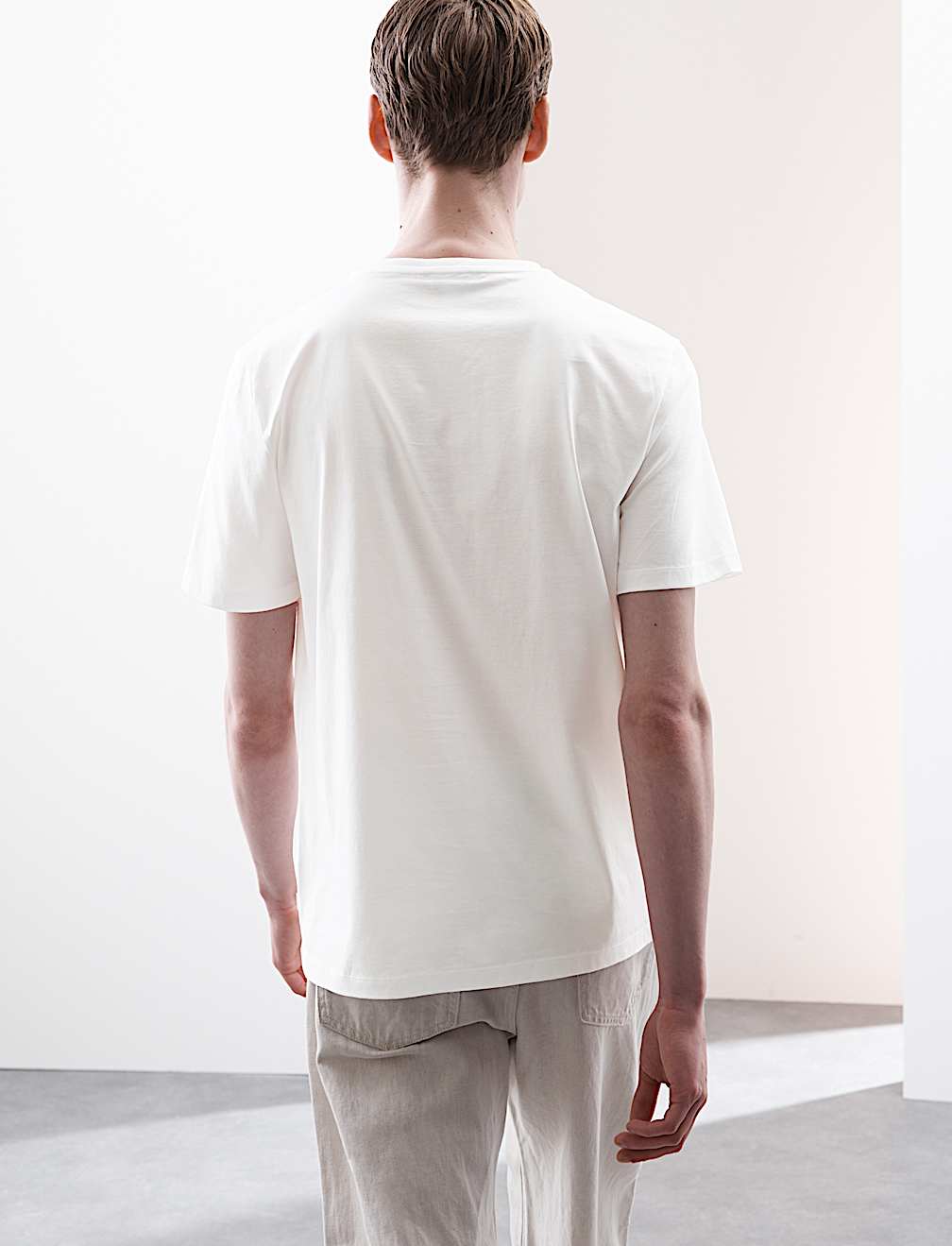 Pure Supima® Cotton Crew Neck T-shirt