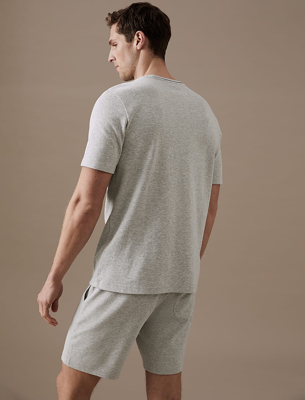 Pure Cotton Textured T-Shirt