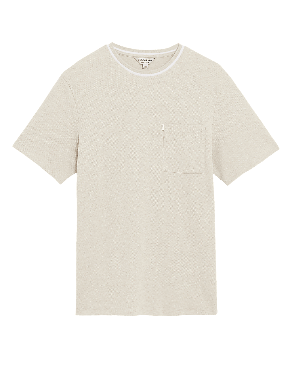 Pure Cotton Textured T-Shirt