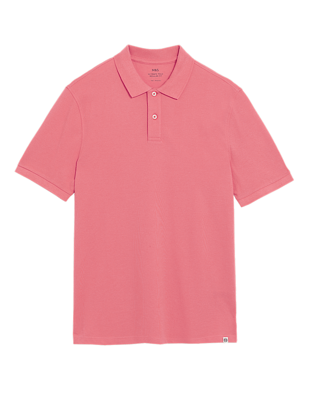 Pure Cotton Pique Regular Fit Polo Shirt